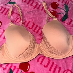Soma Smooth & Lace Push-Up Bra in a nude